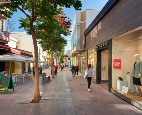 Zonas comerciales abiertas Canarias. Diseño Web en Canarias